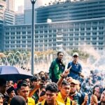 Foto: Demo Badan Eksekutif Mahasiswa Universitas Indonesia (BEM UI).