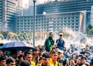 Foto: Demo Badan Eksekutif Mahasiswa Universitas Indonesia (BEM UI).