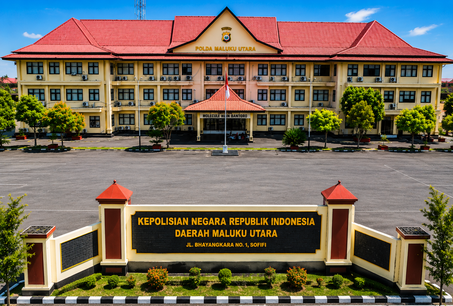 Foto: Kantor Polda Maluku Utara.