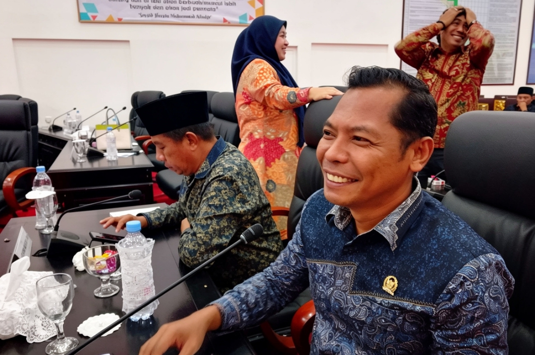 Rustam Ode, Anggota DPRD Halsel dari Fraksi Golkar.