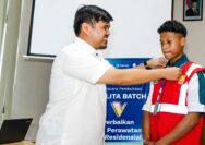 Foto: momen persiapan para pemuda Obi untuk menimpa Ilmu di BPVP Ternate.