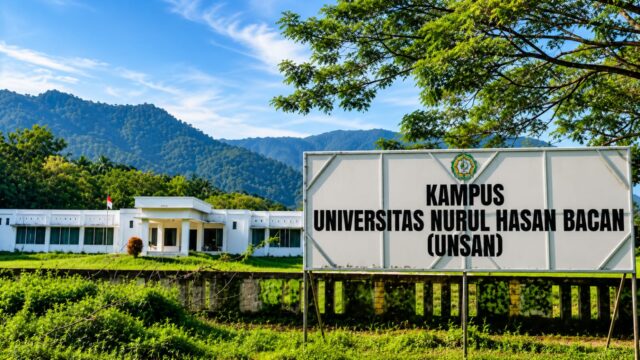 Foto: Universitas Nurul Hasan (Unsan) Bacan, Kabupaten Halmahera Selatan.