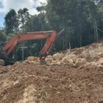 Galian C di kawasan permukiman transmigrasi SP1 Wairoro, Kecamatan Weda Selatan.