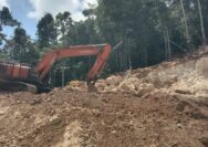 Galian C di kawasan permukiman transmigrasi SP1 Wairoro, Kecamatan Weda Selatan.