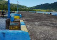 Foto: Pelabuhan Laut Yaba, Halmahera Selatan.