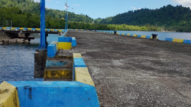 Foto: Pelabuhan Laut Yaba, Halmahera Selatan.